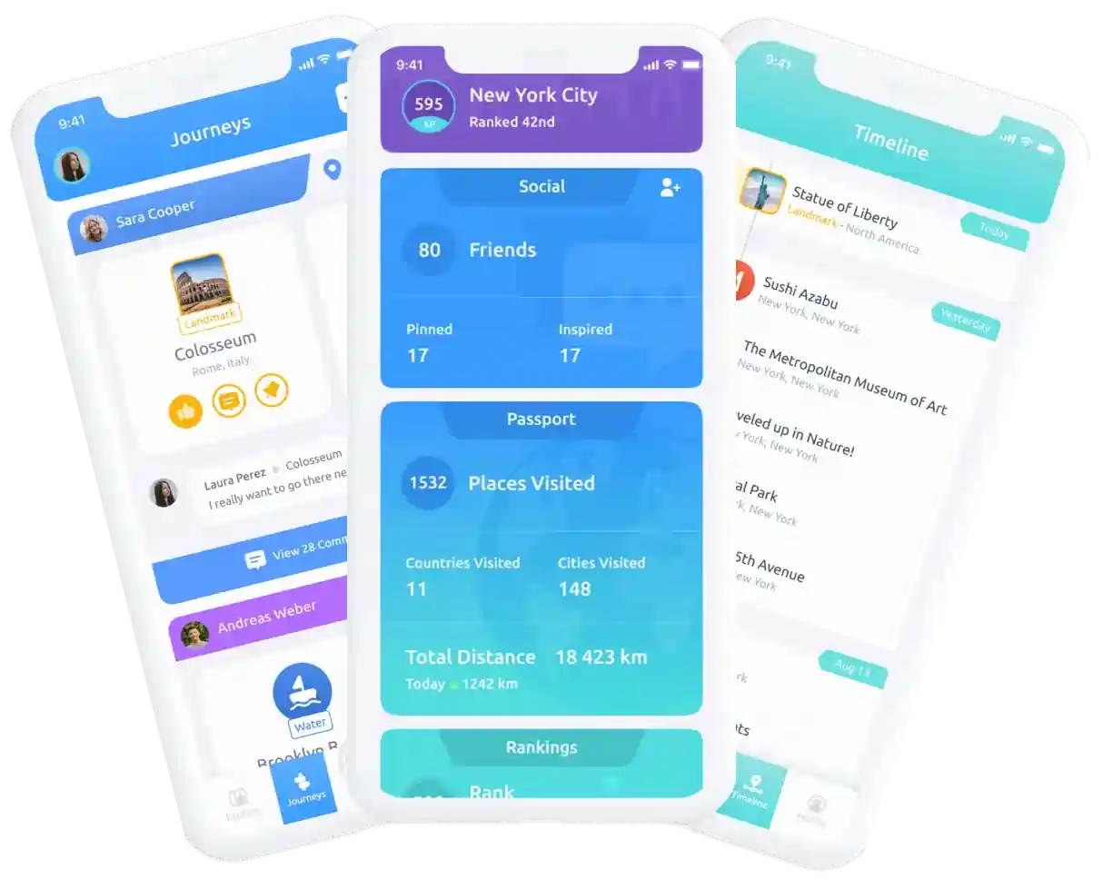 Zonder App All Screens Preview