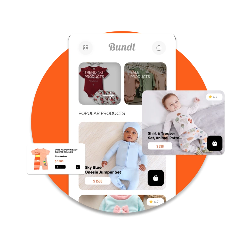 Bundl Dashboard Screen Preview