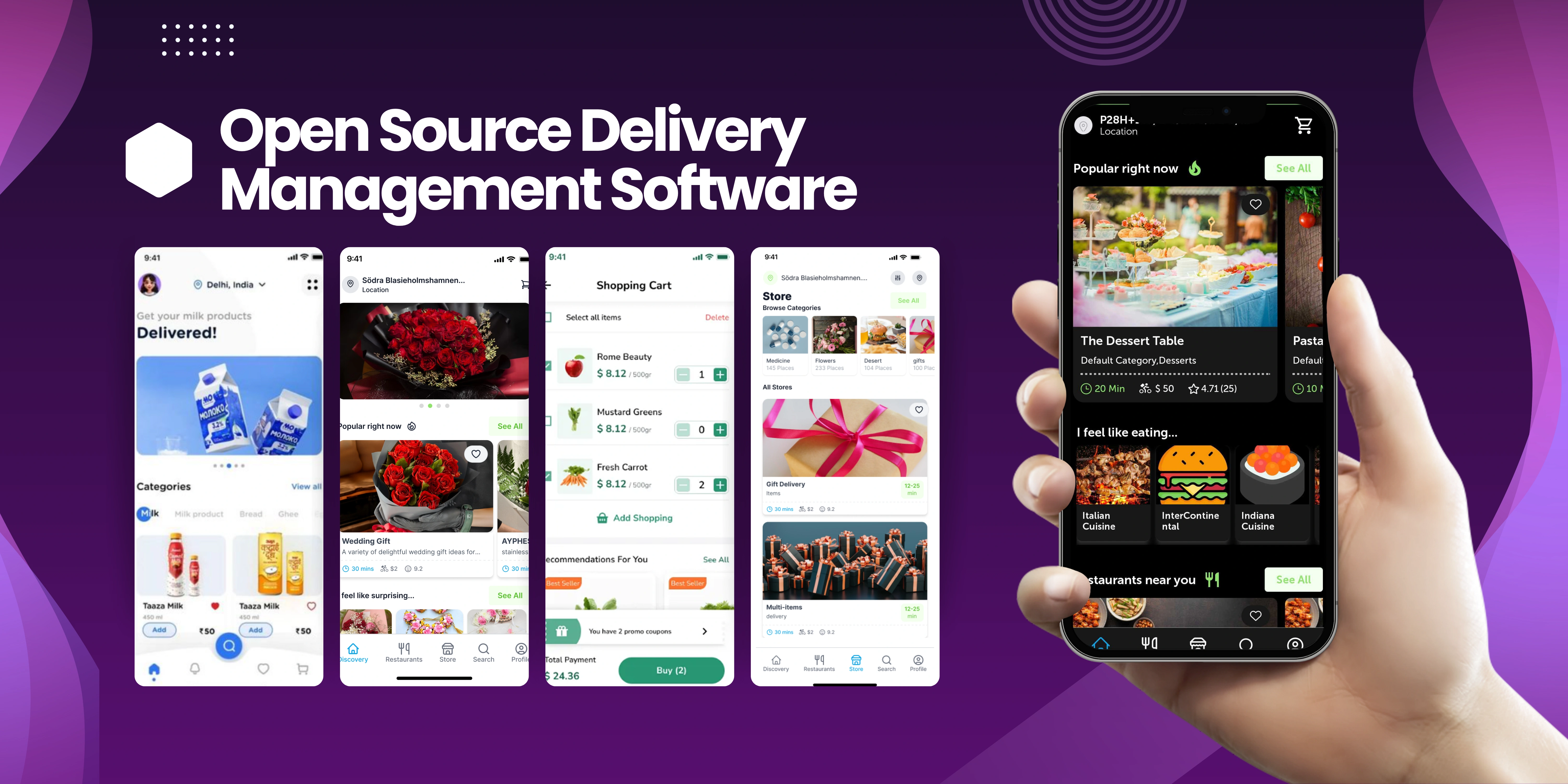 Open Source Delivery Management Software